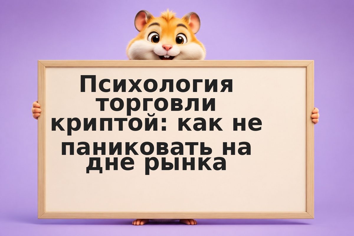 Психология торговли криптой: как не паниковать на дне рынка