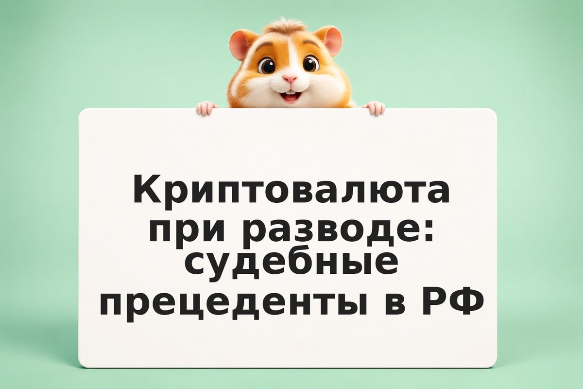 Криптовалюта при разводе: судебные прецеденты в РФ