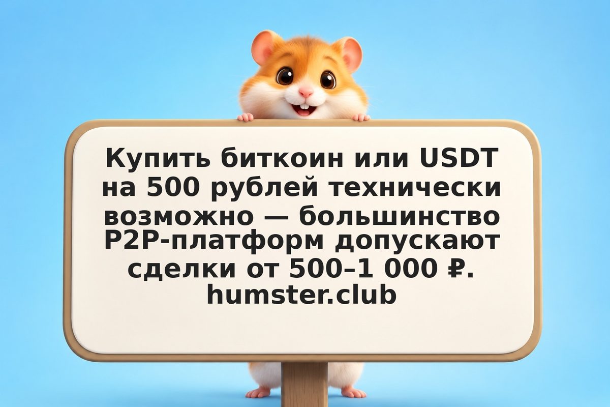 Инвестиции в крипту с 500 рублей: реально ли это в 2026 году