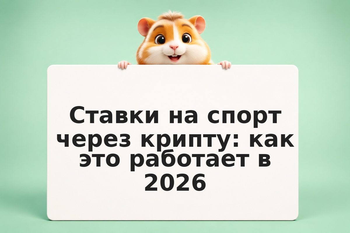 Ставки на спорт через крипту: как это работает в 2026