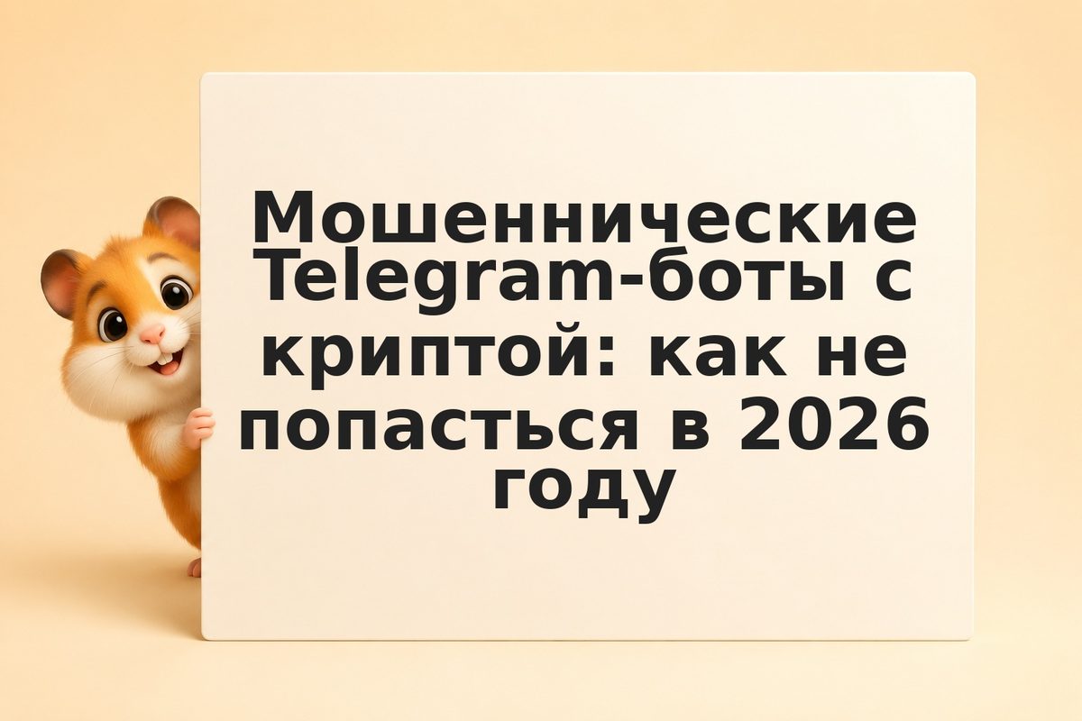 Мошеннические Telegram-боты с криптой: как не попасться в 2026 году