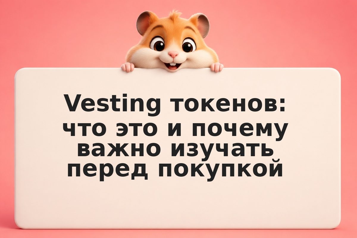 Vesting токенов: что это и почему важно изучать перед покупкой