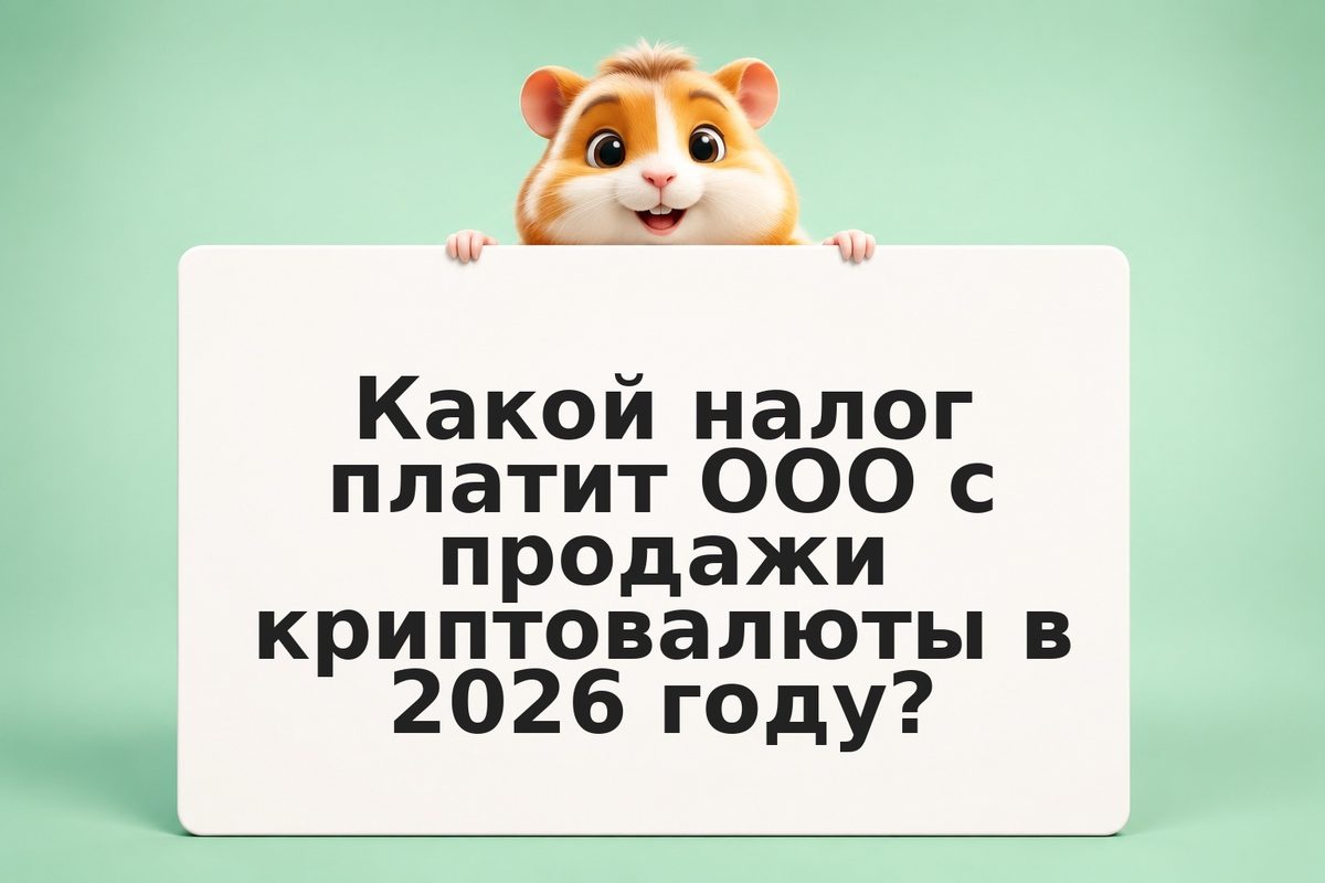 Юридические лица и криптовалюта: налоги в РФ 2026 году