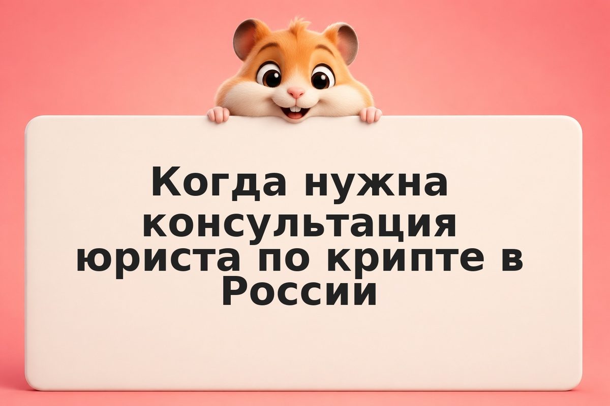 Когда нужна консультация юриста по крипте в России