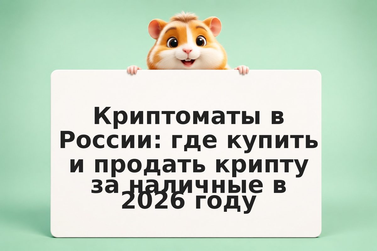 Криптоматы в России: где купить и продать крипту за наличные в 2026 году