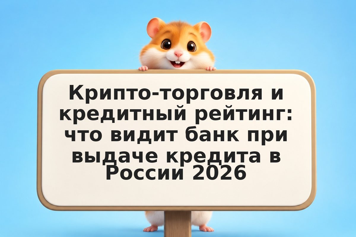Крипто-торговля и кредитный рейтинг: что видит банк при выдаче кредита в России