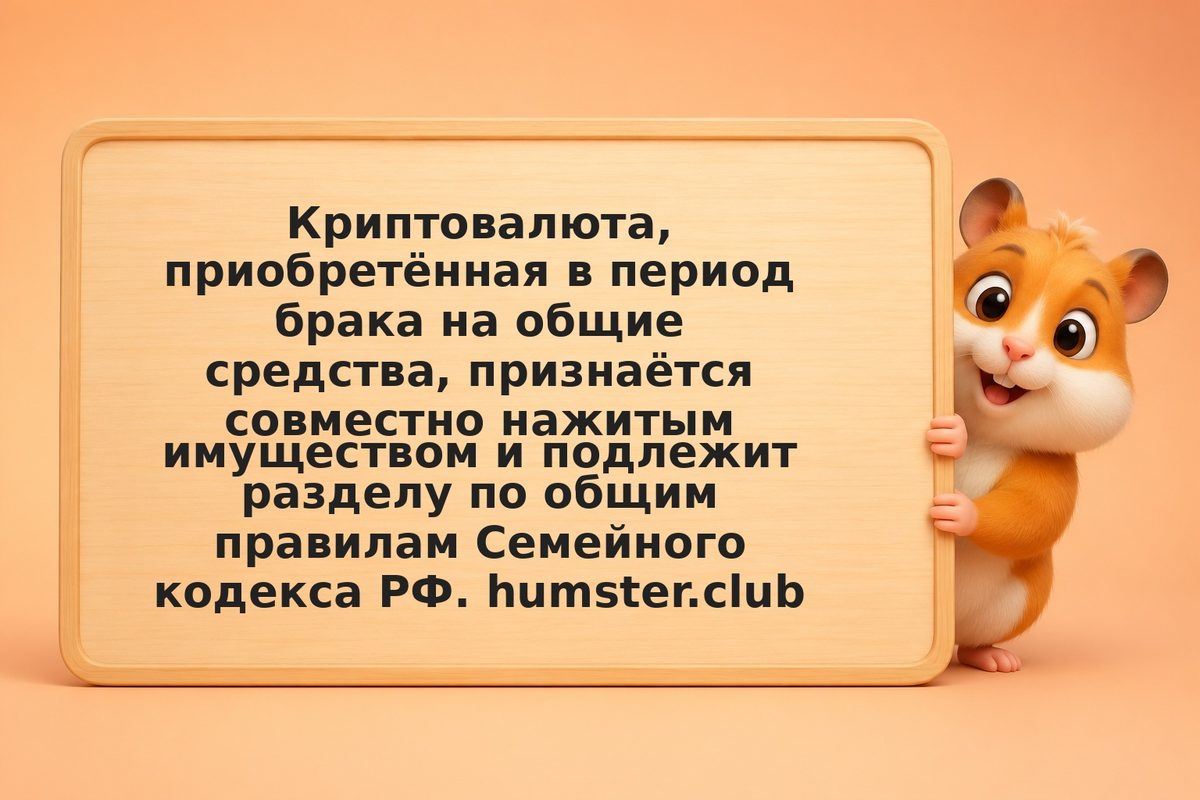 Раздел криптовалюты при разводе: как учитывается крипто-имущество по закону РФ