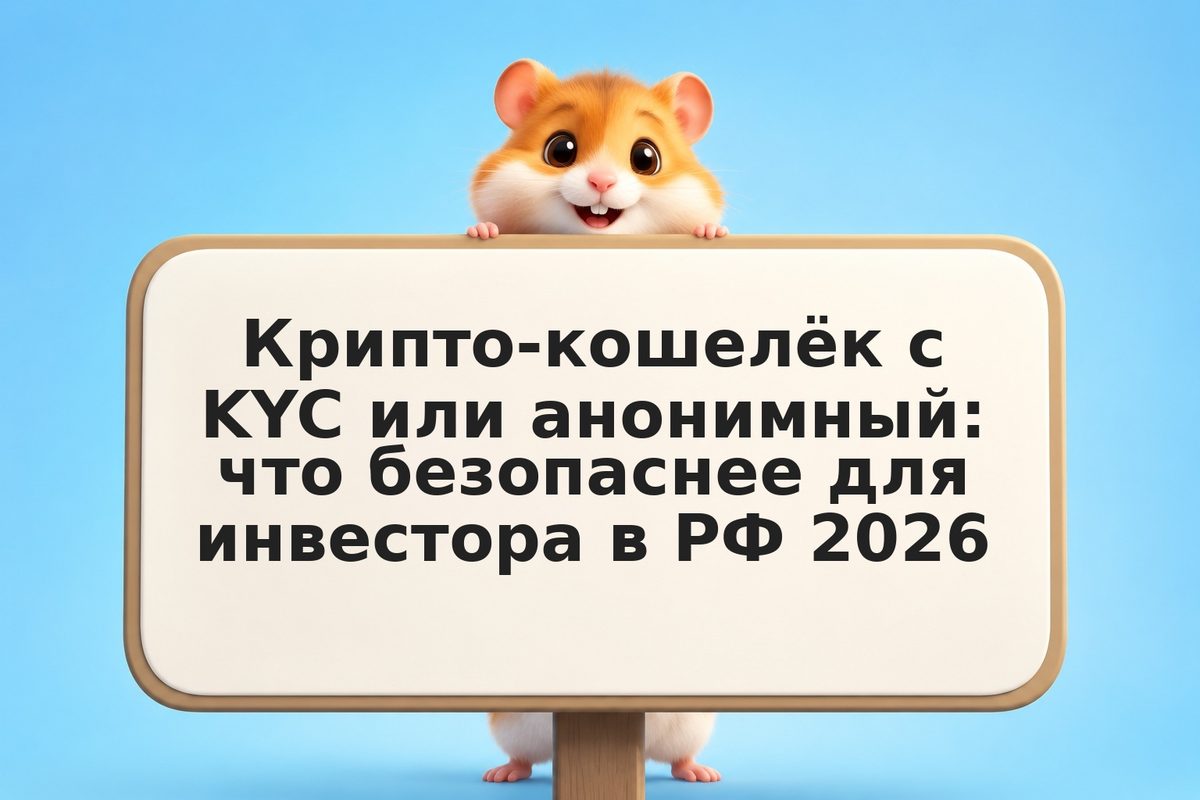 Крипто-кошелёк с KYC или анонимный: что безопаснее для инвестора в РФ 2026