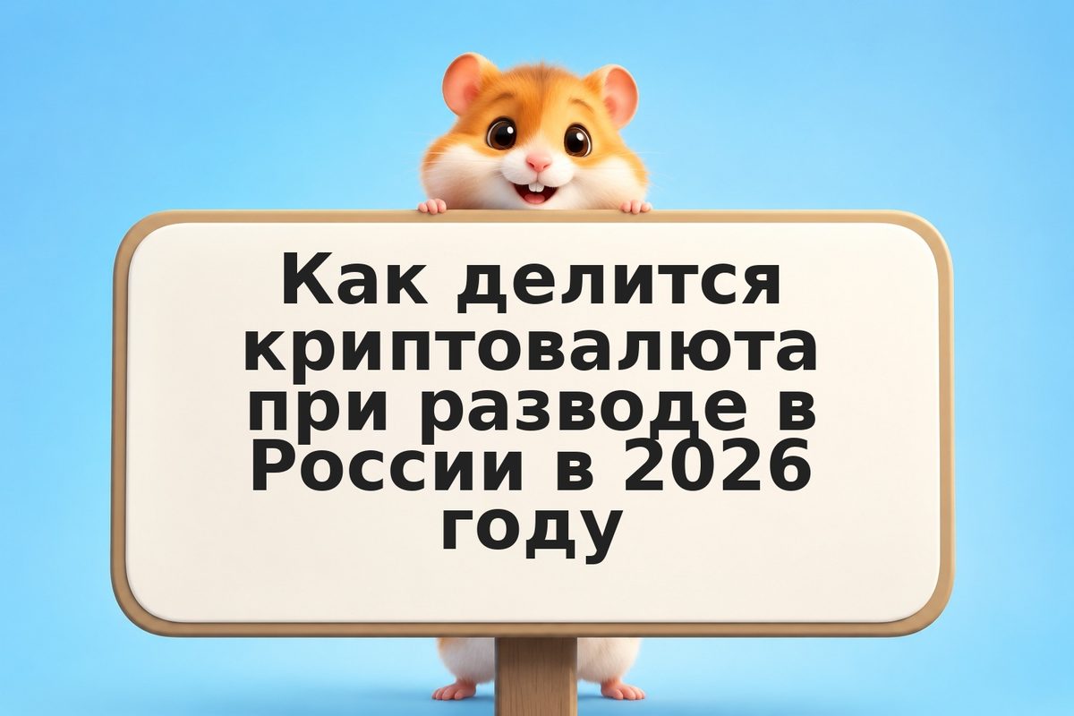 Как делится криптовалюта при разводе в России в 2026 году