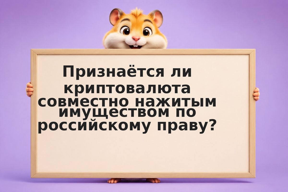 Как делится криптовалюта при разводе в России в 2026 году