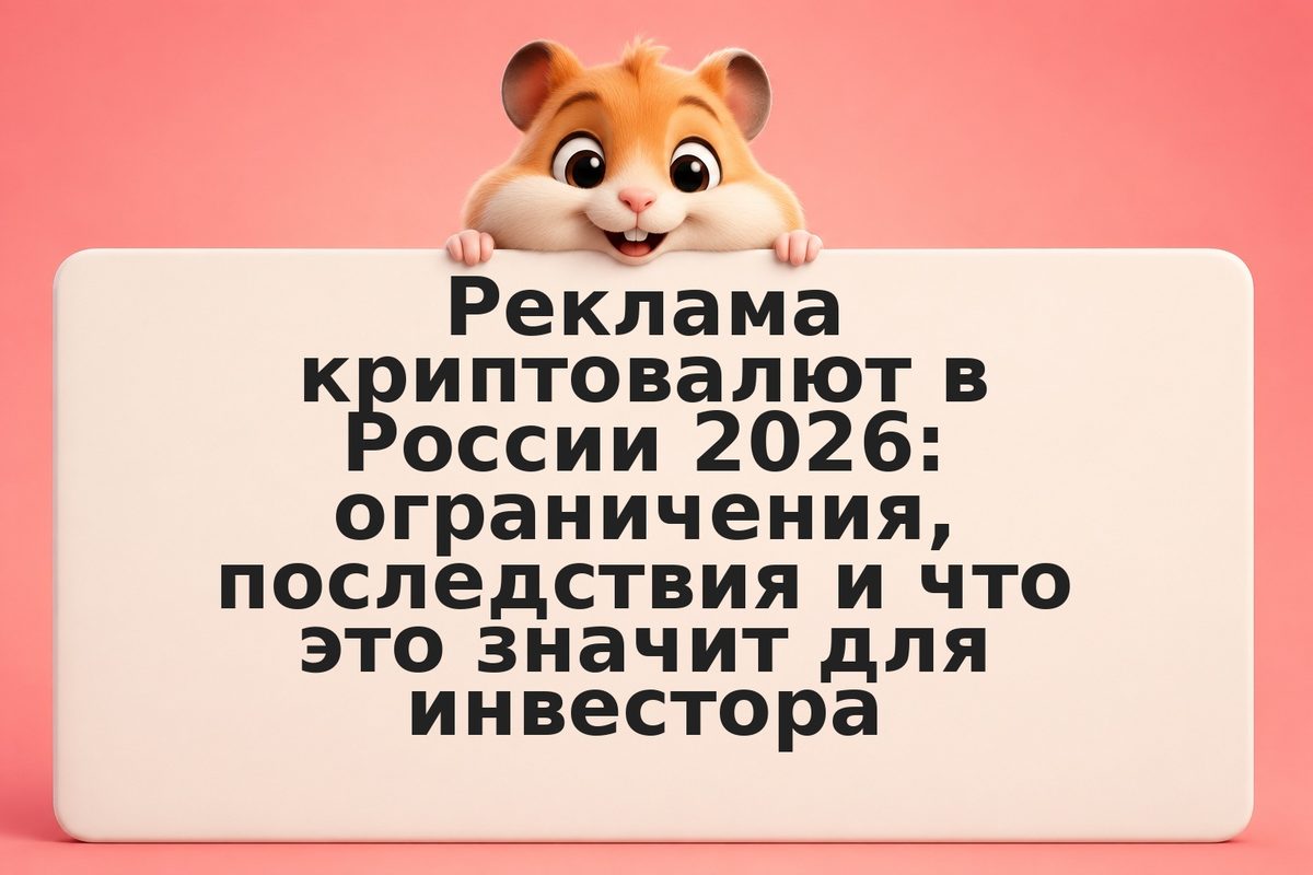 Реклама криптовалют в России 2026: ограничения, последствия и что это значит для