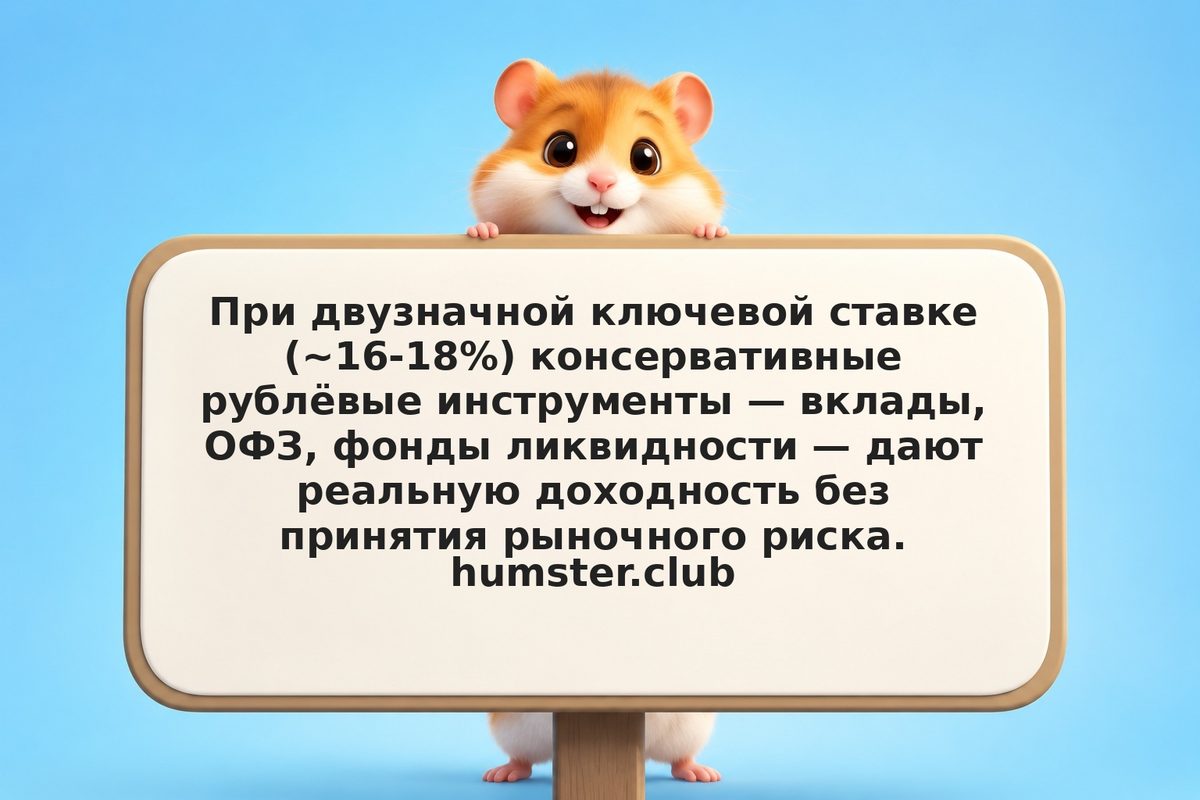 Куда инвестировать при высокой ключевой ставке в 2026: вклады, ОФЗ, акции и альт