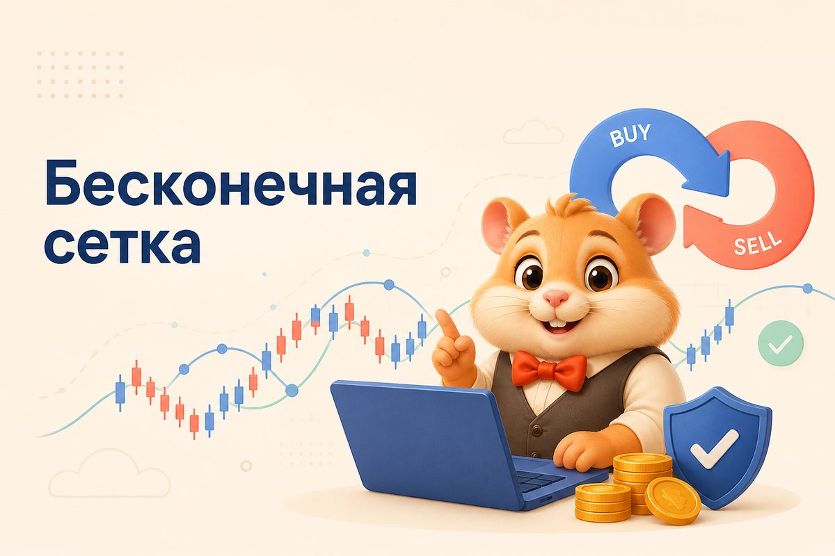KuCoin Infinity Grid: грид-бот без верхних границ и автоматическим реинвестом