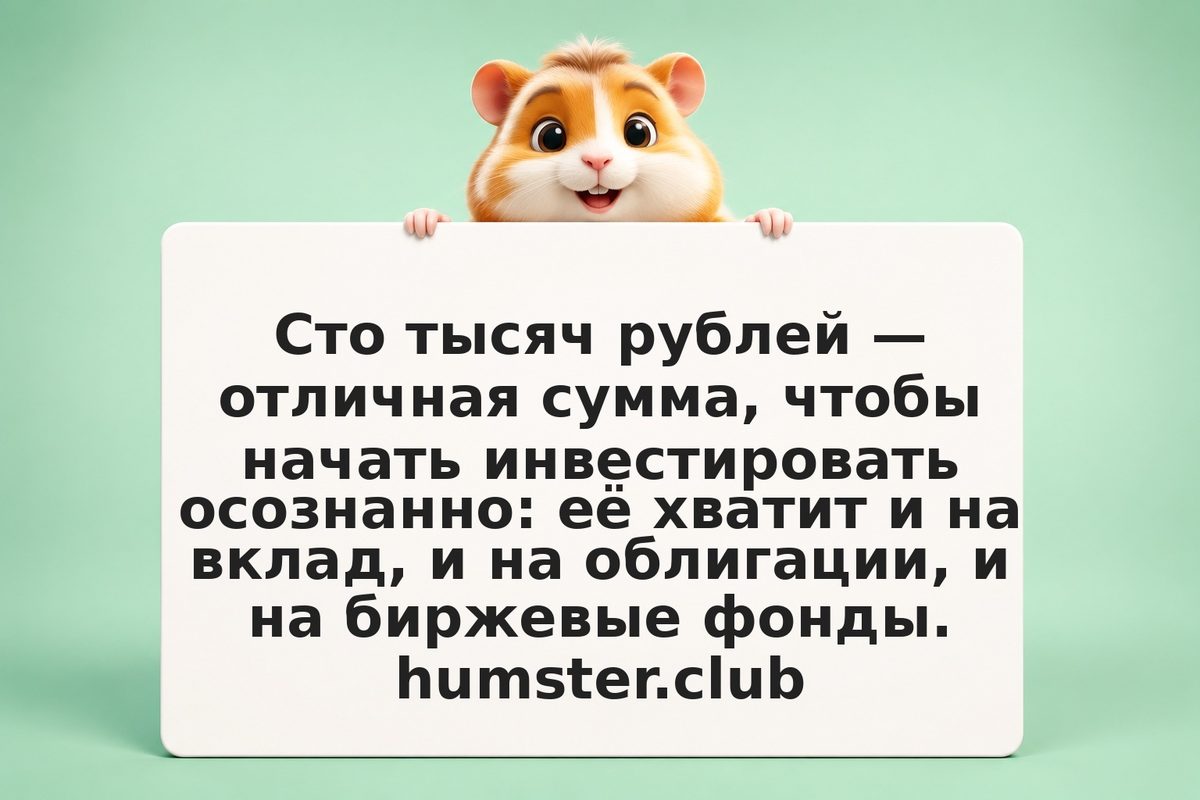 Куда вложить 100 000 рублей в 2026