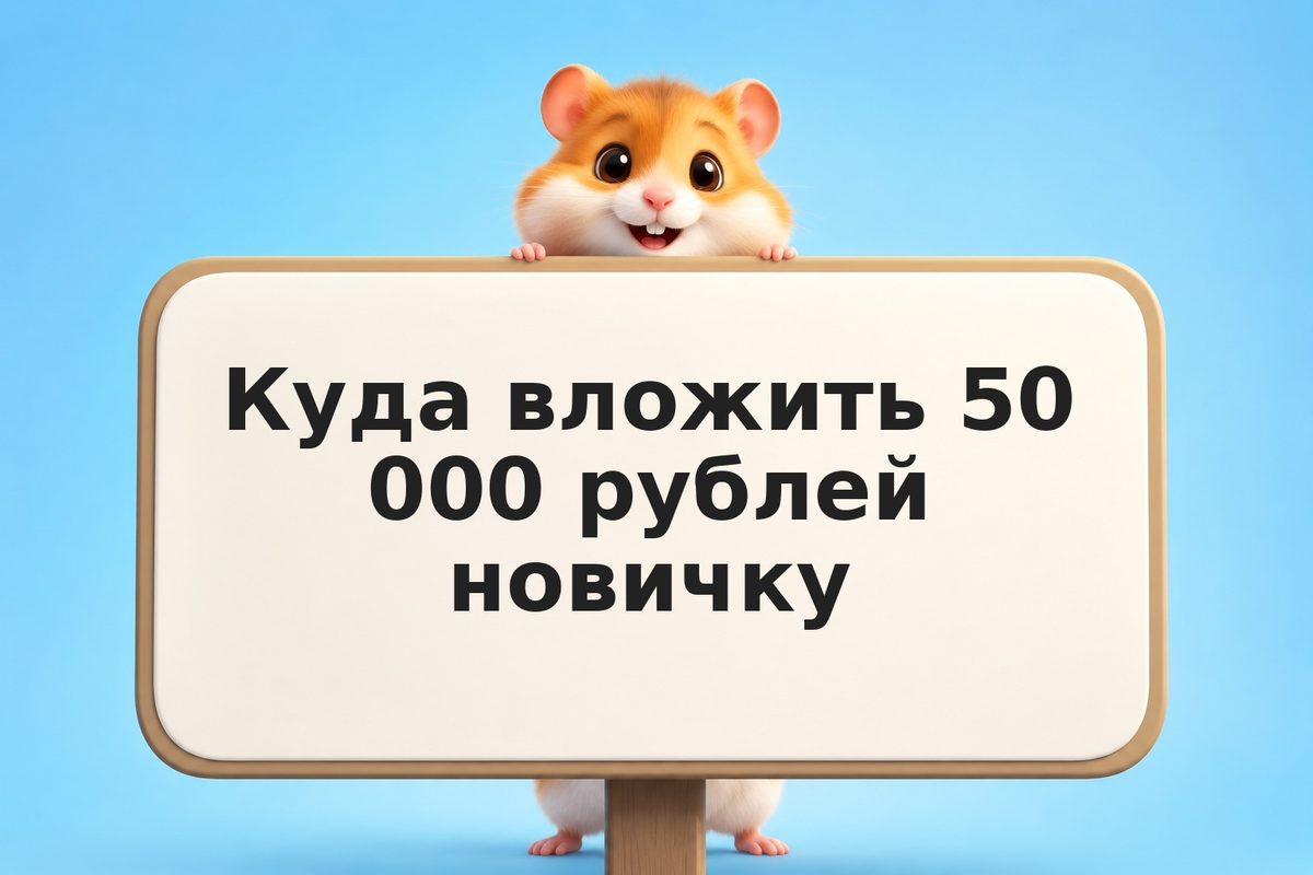 Куда вложить 50 000 рублей новичку