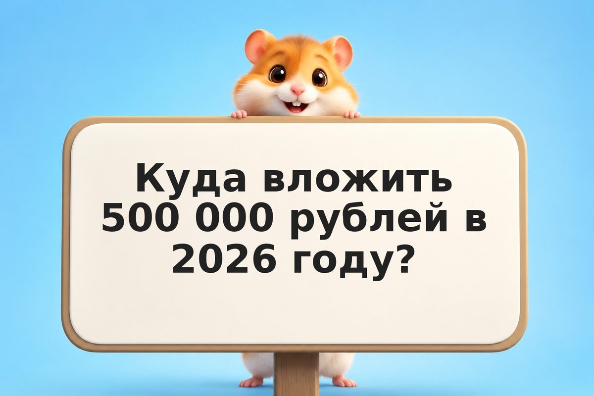 Куда вложить 500 000 рублей в 2026