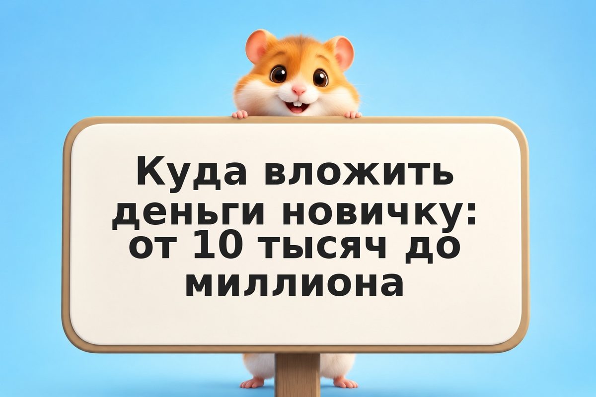 Куда вложить деньги новичку: от 10 тысяч до миллиона