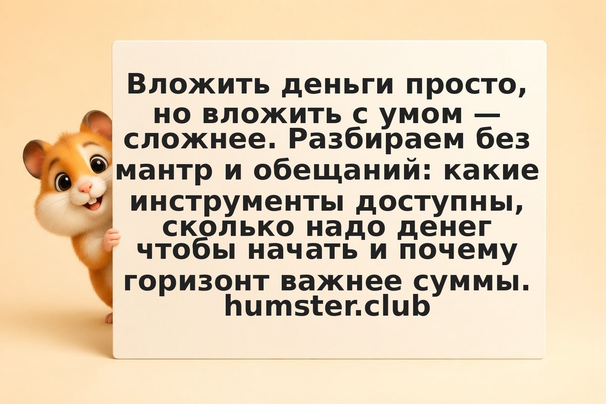 Куда вложить деньги новичку: от 10 тысяч до миллиона