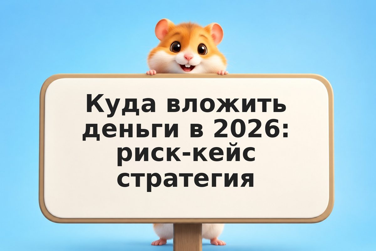 Куда вложить деньги в 2026: риск-кейс стратегия