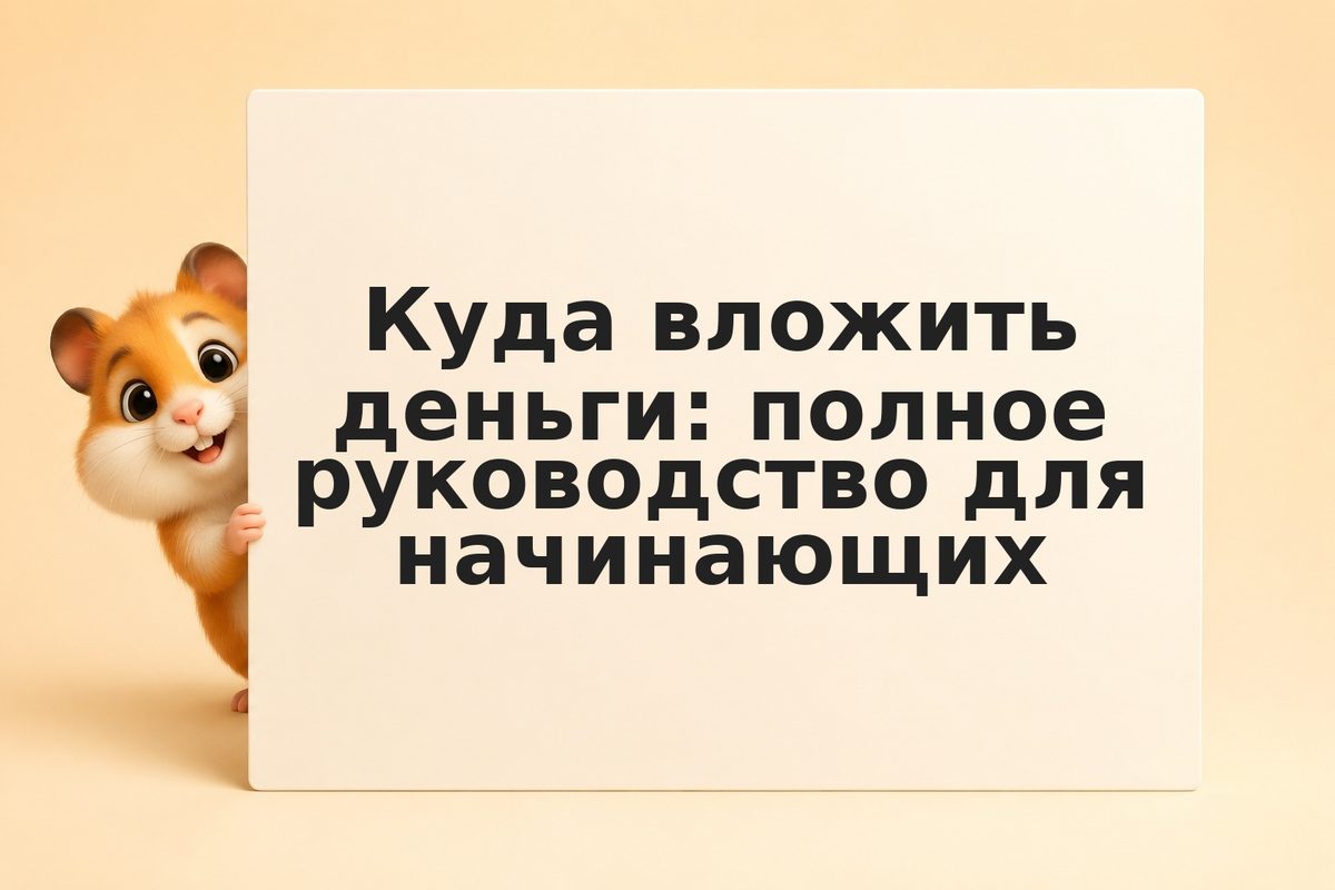 Куда вложить деньги: полное руководство для начинающих