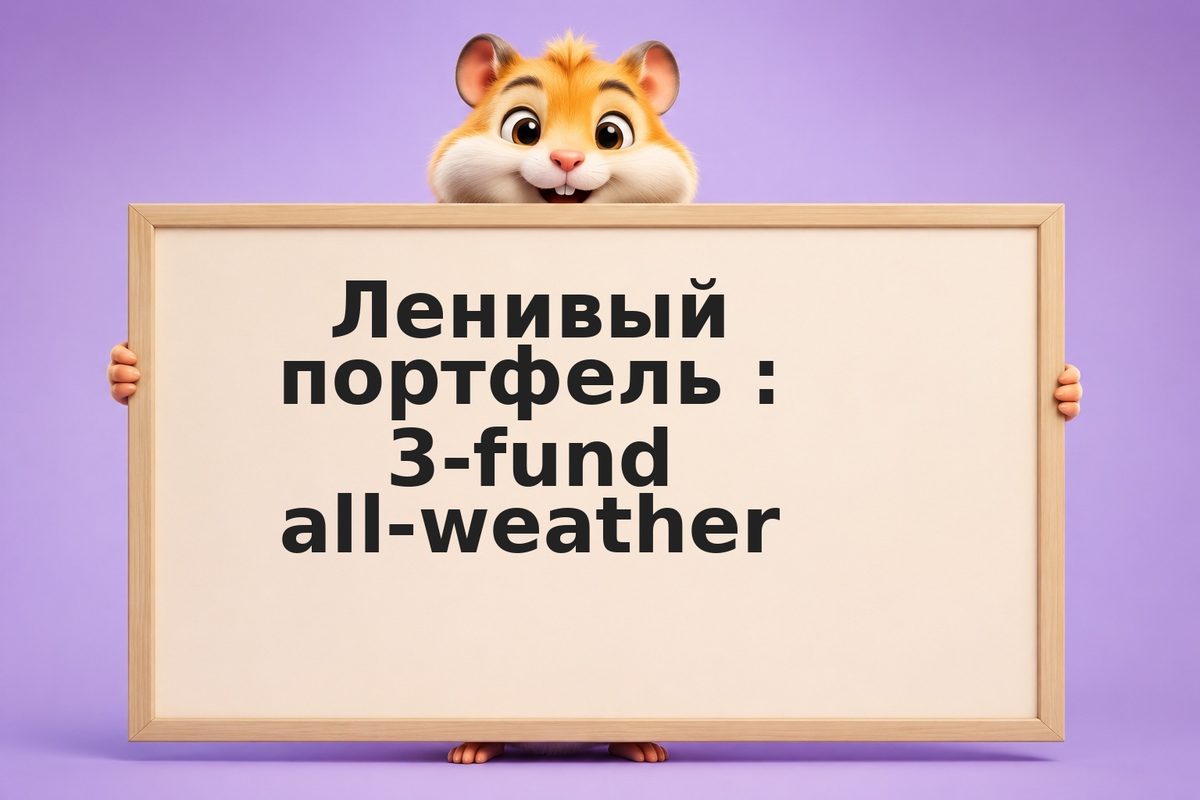 Ленивый портфель: 3-fund all-weather