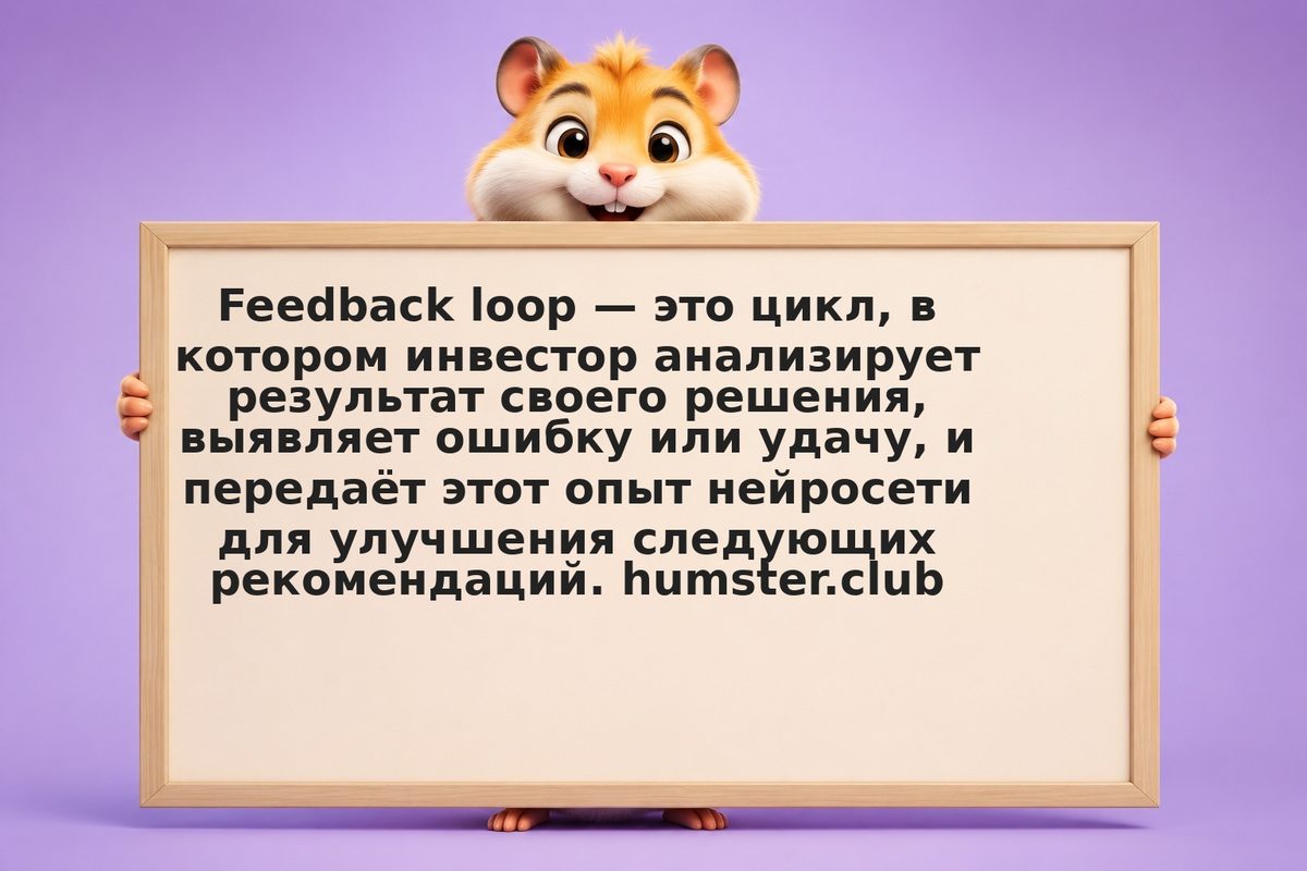 Как инвестор учит нейросеть на своих ошибках: feedback loop в действии