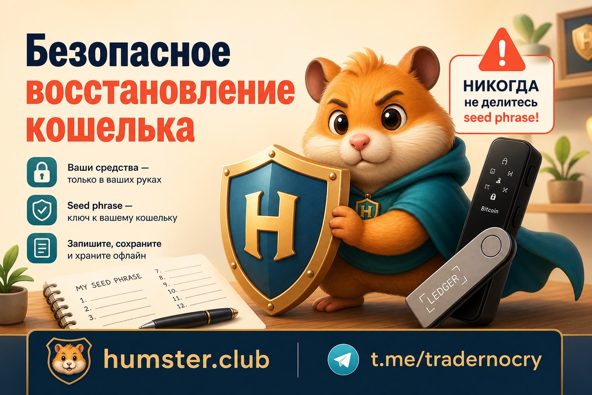 Потеряна фраза восстановления Ledger, но PIN известен: как вернуть доступ