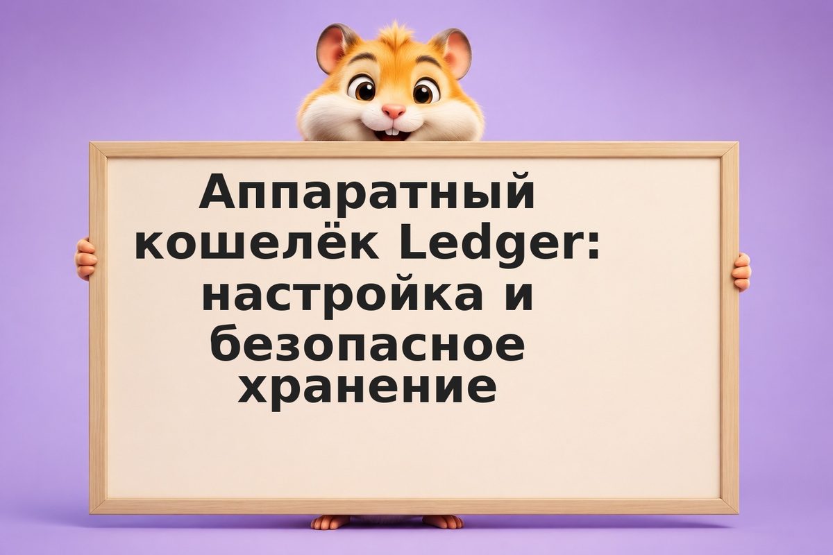 Аппаратный кошелёк Ledger: настройка и безопасное хранение