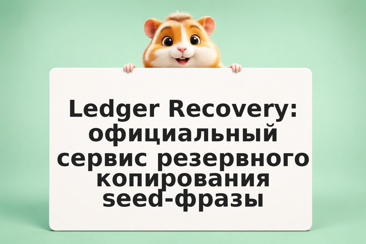 Ledger Recovery: официальный сервис резервного копирования seed-фразы