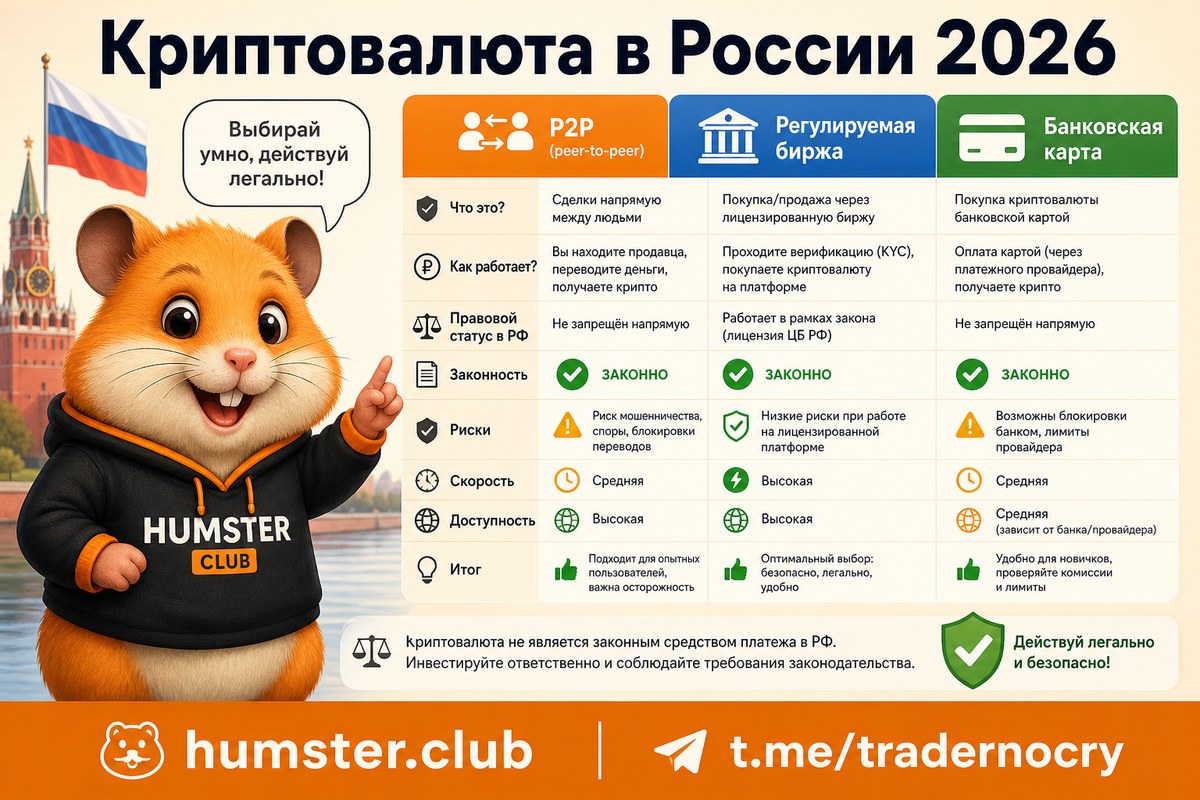 Как купить криптовалюту в России при санкциях: P2P, обменники и СБП без блокиров