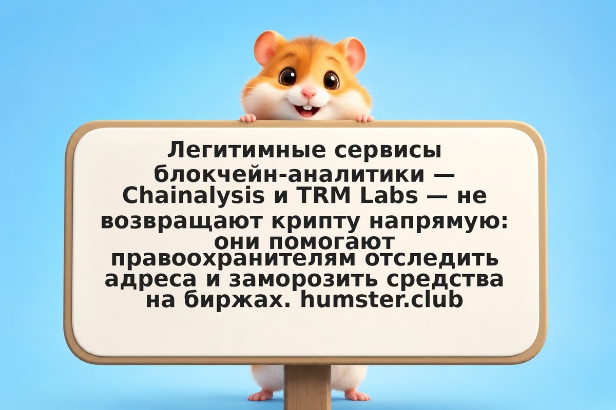 Сервисы возврата крипты: когда они помогают, когда это скам