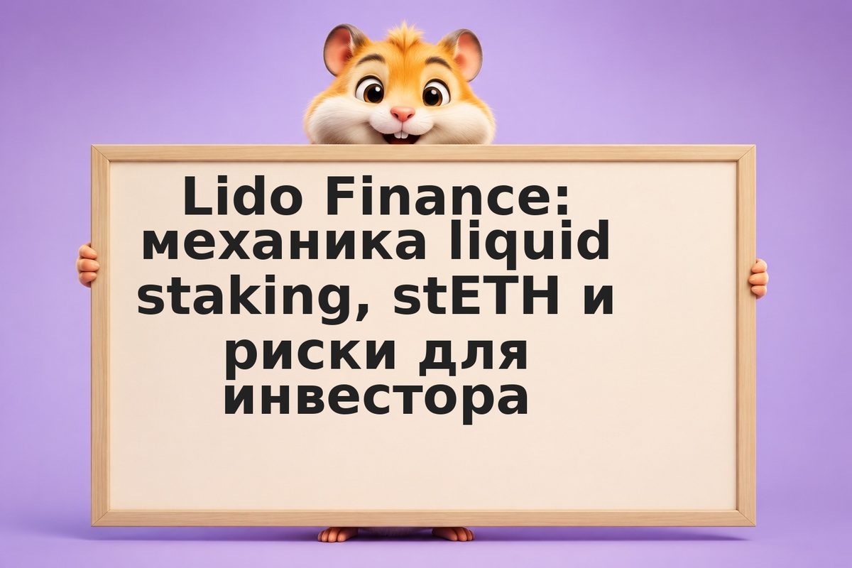 Lido Finance: механика liquid staking, stETH и риски для инвестора