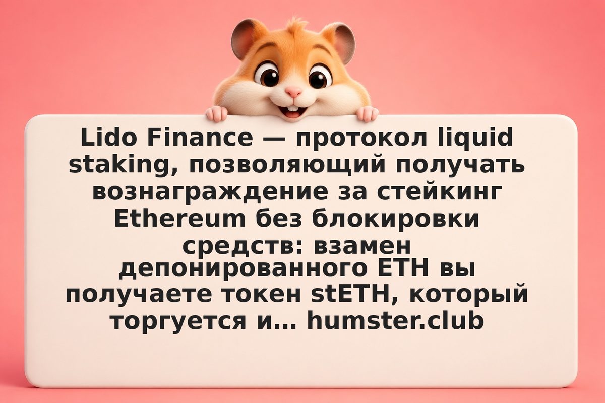 Lido Finance: как работает и безопасно ли использовать