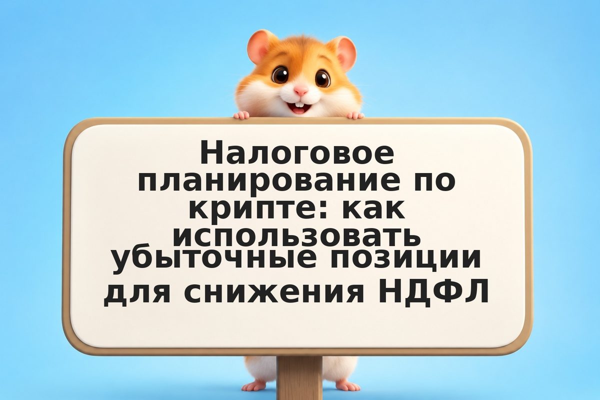 Налоговое планирование по крипте: как использовать убыточные позиции для снижени