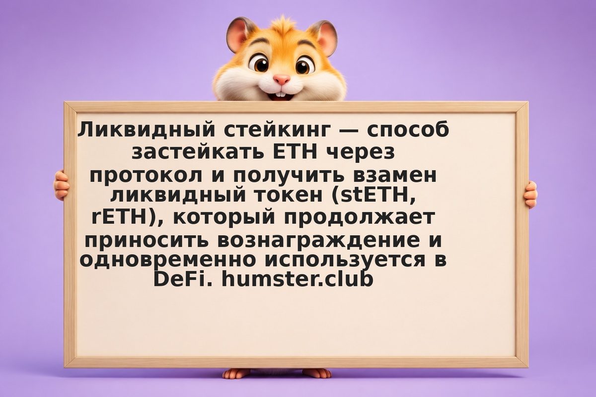 Ликвидный стейкинг Ethereum: как работает stETH и rETH и стоит ли входить