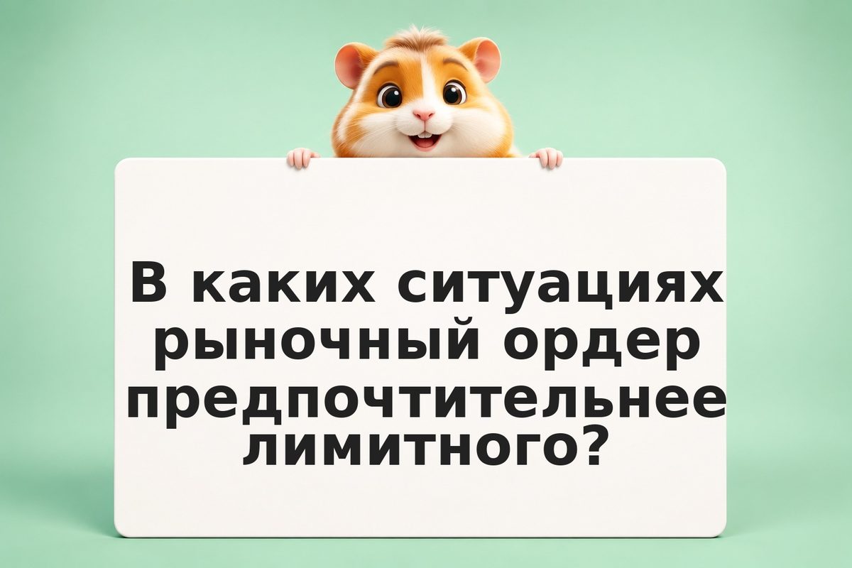 Limit-ордер против Market-ордера в криптоторговле: когда ждать цены, а когда бра