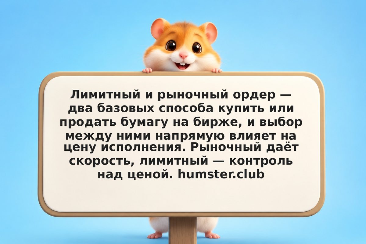 Лимитный и рыночный ордер: как подавать заявки