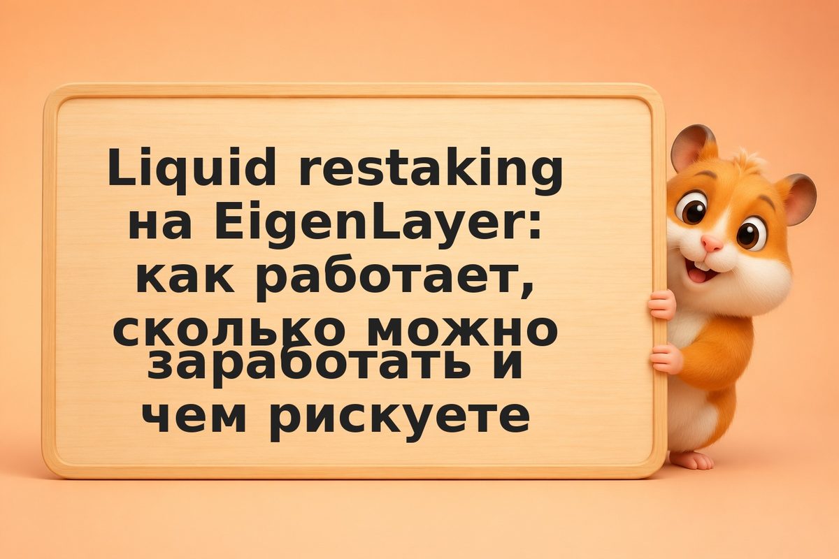 Liquid restaking на EigenLayer: как работает, сколько можно заработать и чем рис