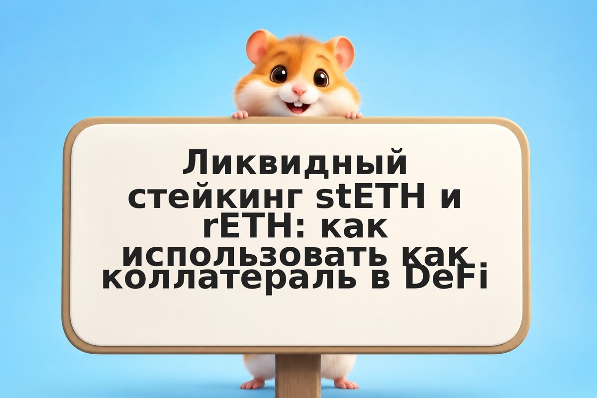 Ликвидный стейкинг stETH и rETH: как использовать как коллатераль в DeFi