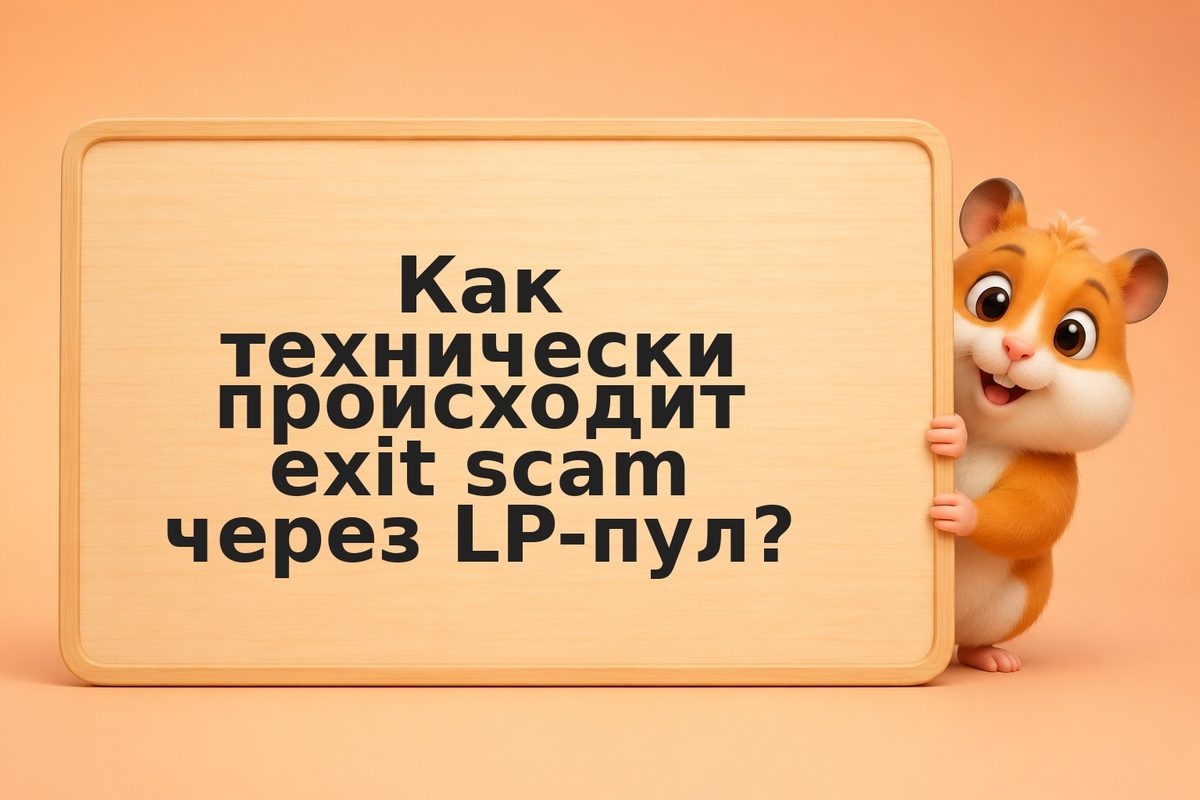 Exit scam в Uniswap пуле: как распознать, что разработчик сливает LP до обвала ц