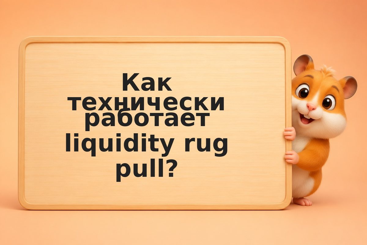 Liquidity rug: как разработчик сжигает LP токены и забирает всю ликвидность