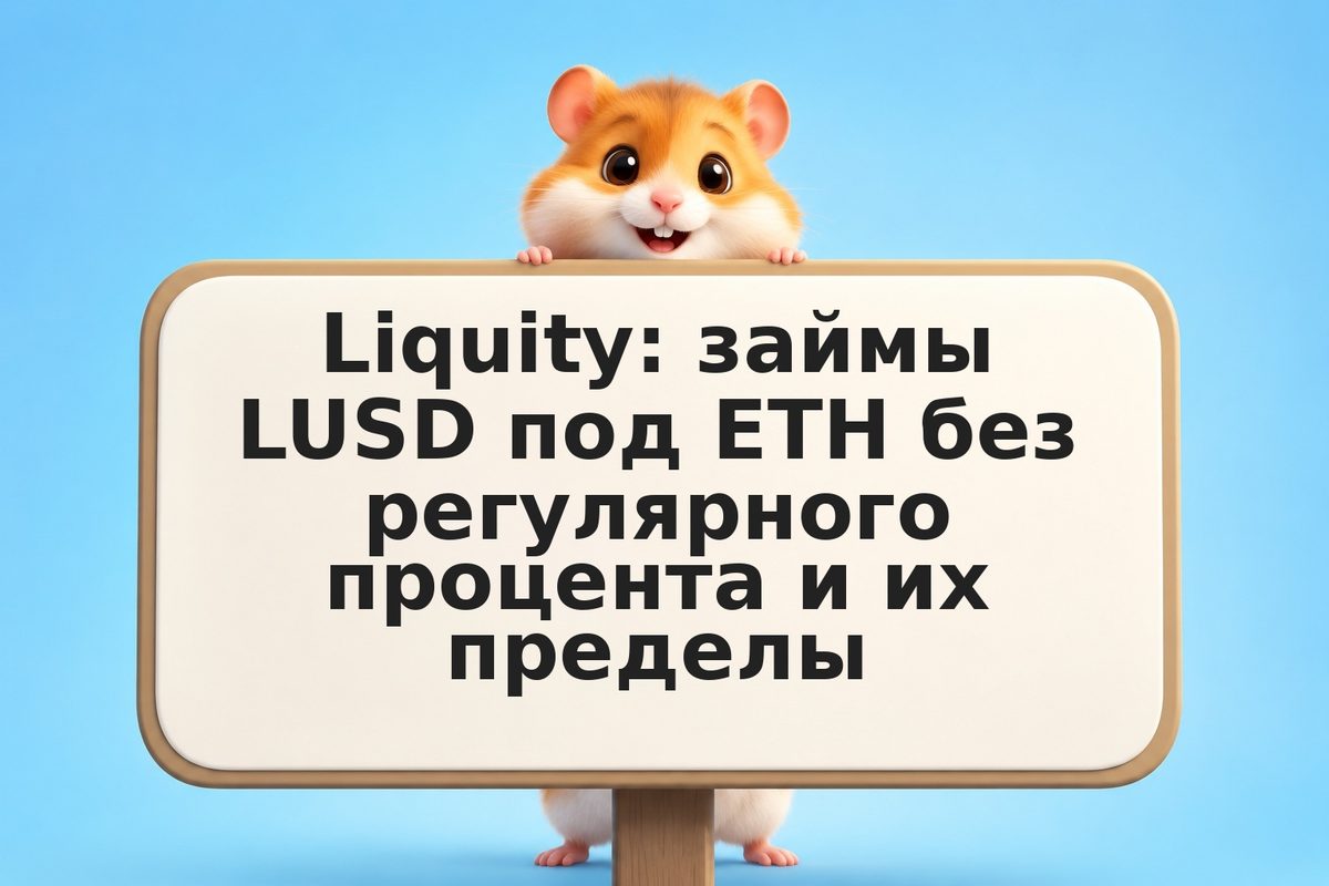 Liquity: займы LUSD под ETH без регулярного процента и их пределы