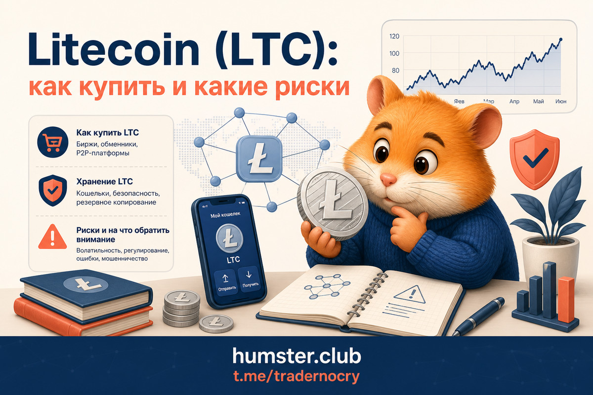 Litecoin (LTC): платёжная криптовалюта и риски для инвестора