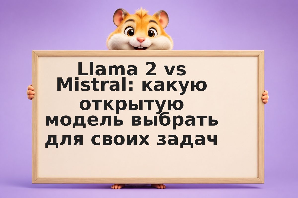 Llama 2 vs Mistral: какую открытую модель выбрать для своих задач