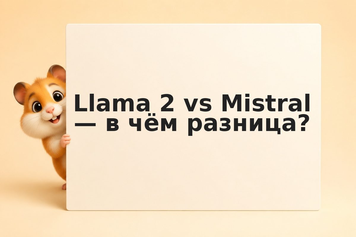 Llama 2 vs Mistral: какую открытую модель выбрать для своих задач