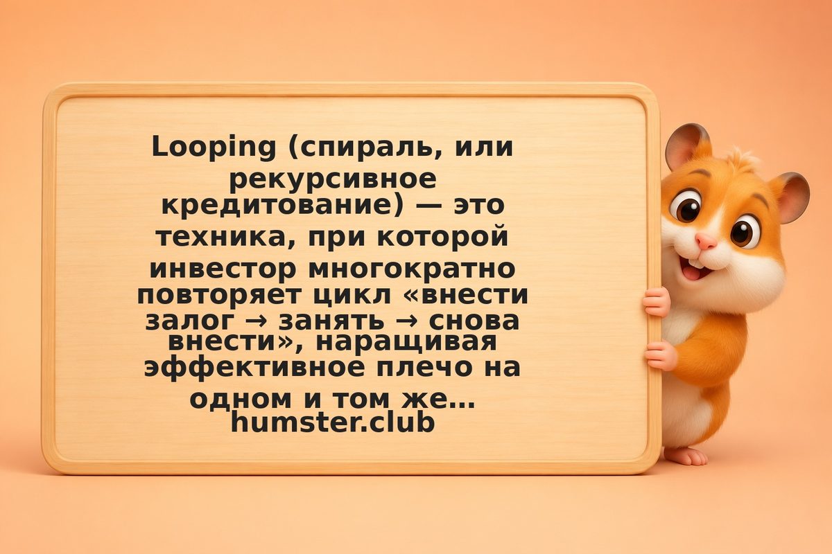 Looping в DeFi: как спираль коллатерала увеличивает доходность