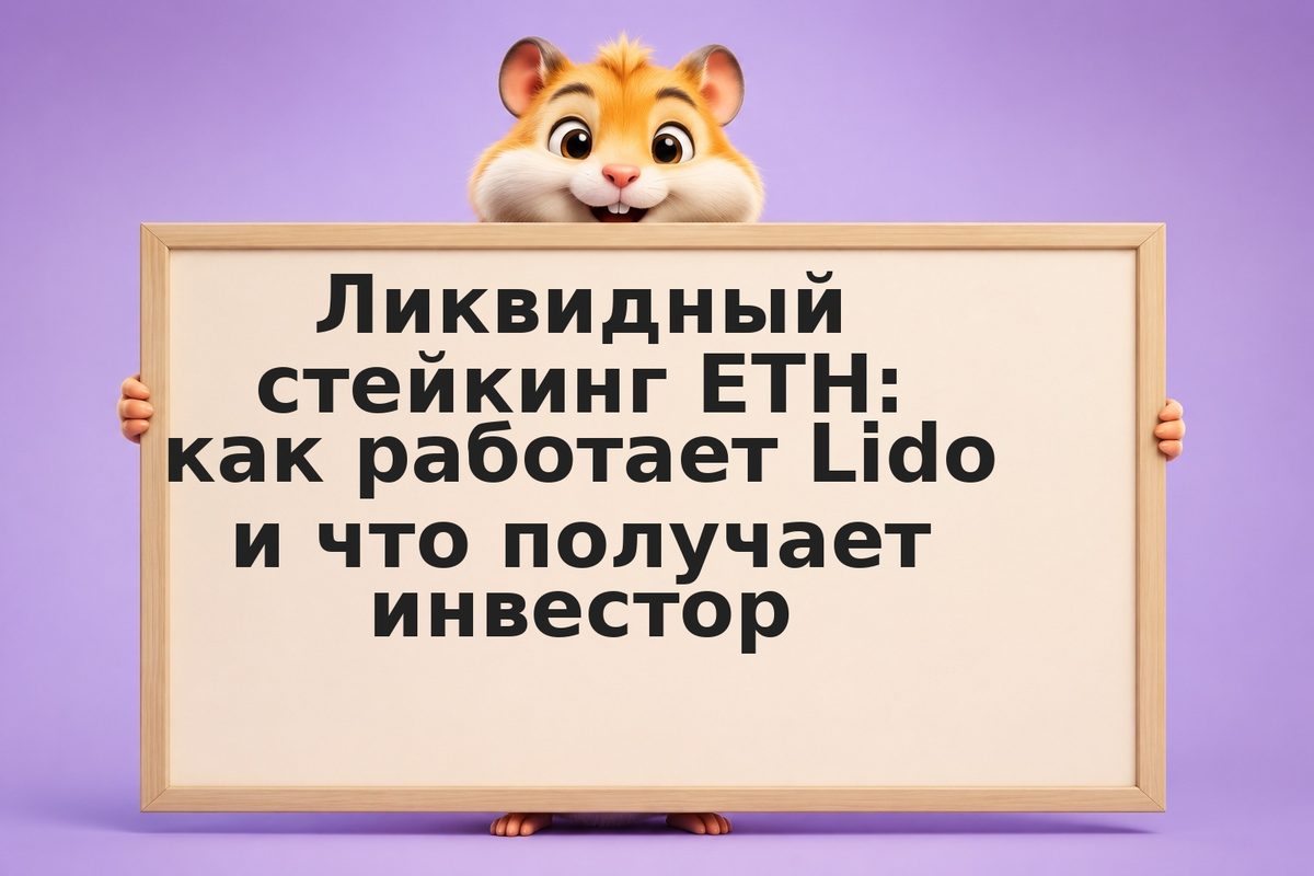 Ликвидный стейкинг ETH: как работает Lido и что получает инвестор