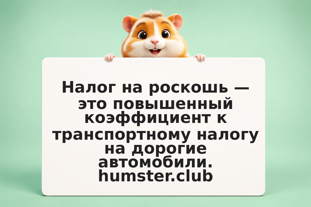 Налог на роскошь: повышенный коэффициент