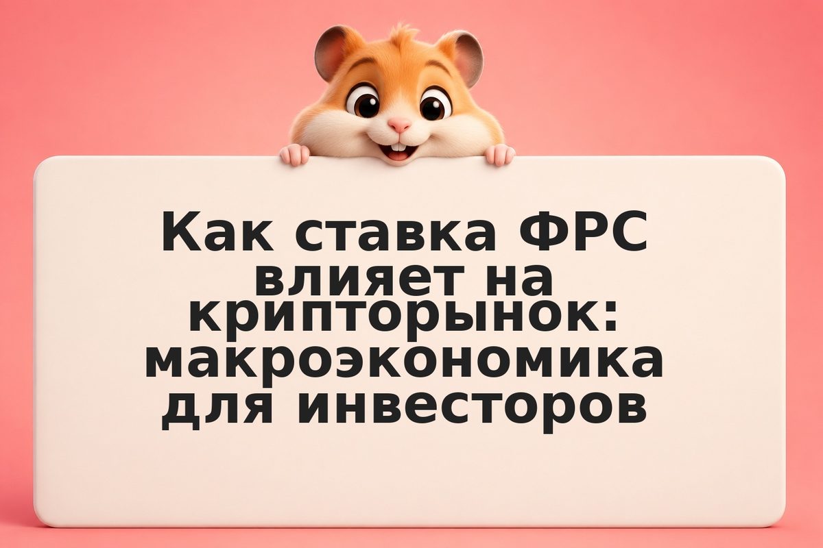 Как ставка ФРС влияет на крипторынок: макроэкономика для инвесторов