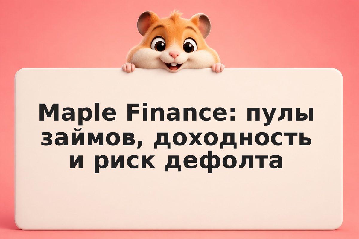Maple Finance: пулы займов, доходность и риск дефолта